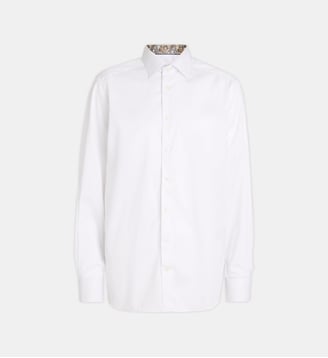 Chemise Signature Twill - Eton - Blanc