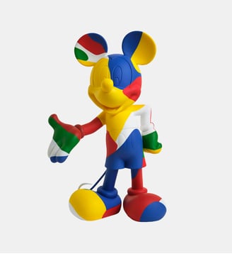 Figurine Mickey Kamo - Petit Modèle - Leblon-Delienne - Multicolore