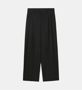 Pantalon large à double pince System Studio