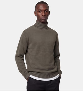 GLH TEAVYTURT Pull - Galeries Lafayette - Kaki olive