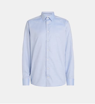 Chemise Slim Fit Royal Oxford - Eton - Bleu foncé