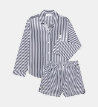 Ensemble pyjama short à rayures Lacoste