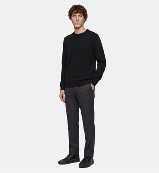 Pull Lambron en laine - Galeries Lafayette - Noir