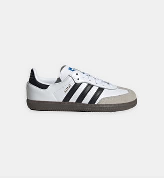 Baskets basses Samba en cuir - Adidas Originals - Blanc et noir