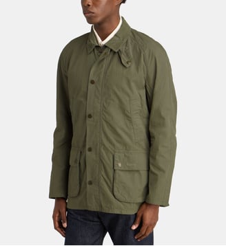 Veste droite légère Ashby en coton - Barbour - Kaki