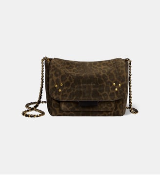 Mini Sac à main Lulu S en cuir - Jérôme Dreyfuss - Kaki