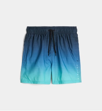 Short de bain dégradé Fade Volley - Rip Curl - Bleu clair et bleu foncé
