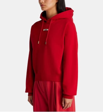 Le Hoodie Gros Grain - Jacquemus - Rouge
