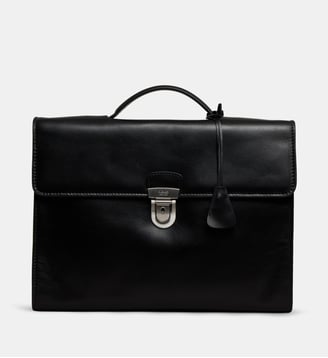 Cartable Toscana cuir - Picard - Noir