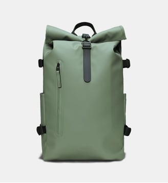 Sac à dos Rolltop Rucksack Large - Rains - Vert