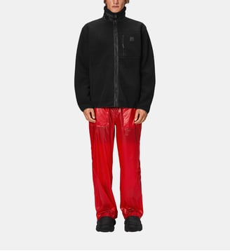 Veste droite Yermo Fleece polaire - Rains - Noir