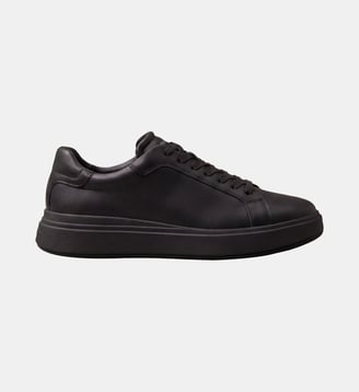 Tennis basses cuir - Calvin Klein - Noir