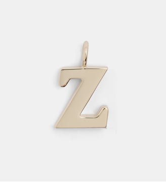 Pendentif charm Alphabet Z en laiton - Chloé - Doré
