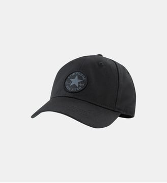 Casquette coton canvas logo siglé - Converse - Noir