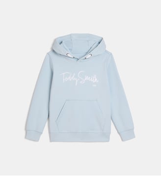Hoodie S-Evry coton stretch  - Teddy Smith - Bleu ciel