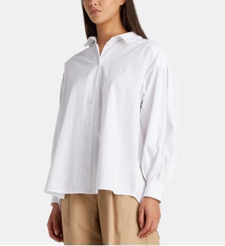 Chemise Sarah coton popeline - By Bar Amsterdam - Blanc