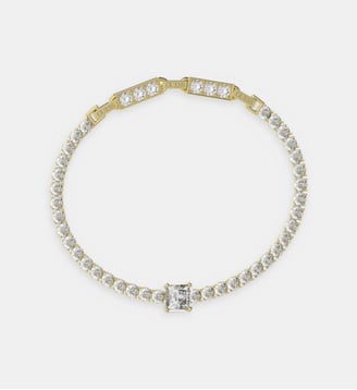 Bracelet Riviera Mailles tennis - Guess - Doré