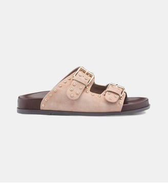 Mules plates Hope - Cosmoparis - Taupe