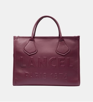 Sac cabas Jour M cuir - Lancel - Violet