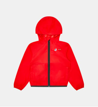 Imperméable droit signature Comme des Garçons x K-Way - Comme des Garçons PLAY - Rouge