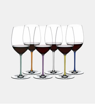 Lot de 6 verres à pied Cabernet - Riedel - Transparent