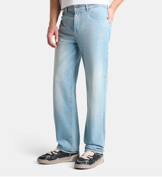 Jean Straight - Lacoste - Bleu