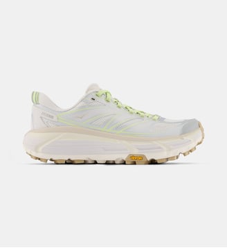 Baskets basses de running Mafate Speed 2 - Hoka - Argent et vert