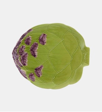 Plat Ø41 cm - Artichaut Vert - Bordallo Pinheiro - Artichaut