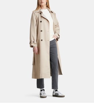 Trench long Bjorn oversize - Galeries Lafayette - Beige