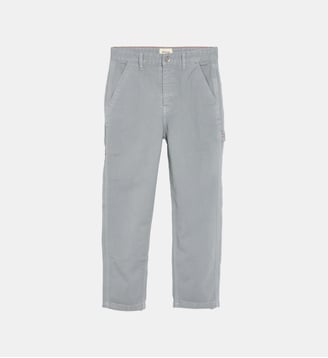 Pantalon droit en coton - Bellerose - Gris