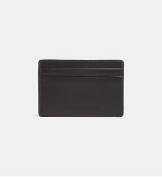Porte-cartes New Jack cuir - Galeries Lafayette - Marron