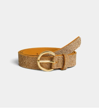 Ceinture Party strassée - Galeries Lafayette - Bronze