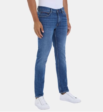 Jean Denton droit brut - Tommy Hilfiger - Bleu moyen