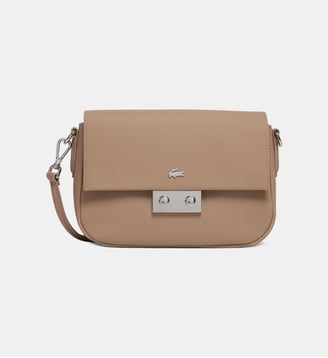 Sac à main Daily City en piqué - Lacoste - Beige