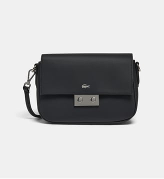 Sac à main Daily City en piqué - Lacoste - Noir