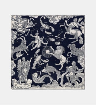 Carré Astrologie - Inoui Editions - Bleu foncé