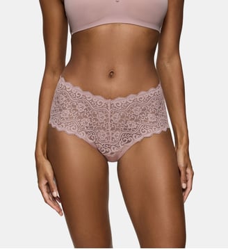 Culotte taille haute Amourette maxi - Triumph - Rose moyen