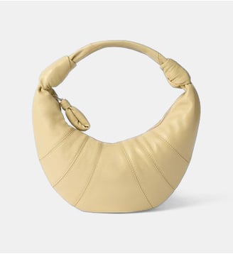 Sac à main Fortune Croissant Mini en cuir - Lemaire - Beige