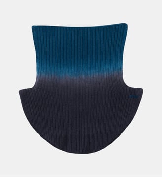 Col cachemire femme maille côtelée - Koon - Multi bleu