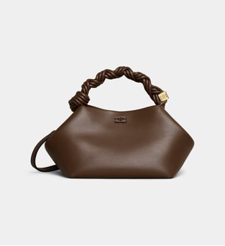 Sac à main Bou petit  - Ganni - Chocolat