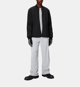 Blouson droit matelassé Banja en nylon - Rains - Black