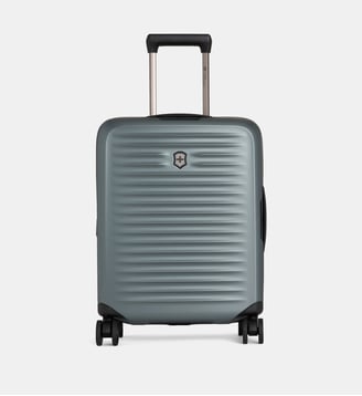 Valise cabine extensible Global Carry-on 4R 55 cm - Victorinox - Gris temps de pluie