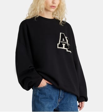 Sweat Miles coton - Anine Bing - Noir
