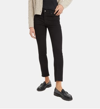 Jean 712 court slim coton stretch - Levi's - Noir