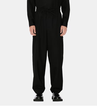 Jogging cargo en laine - Kenzo - Noir