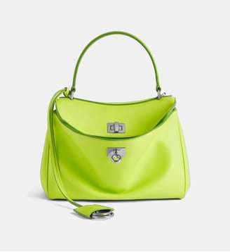 Sac à main Rodeo en cuir - Balenciaga - Vert pomme