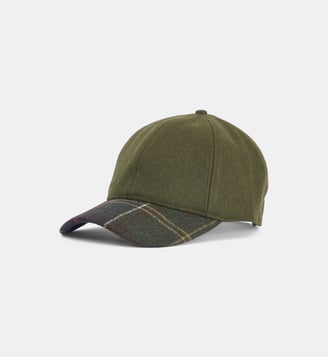 Casquette tartan - Barbour - Kaki