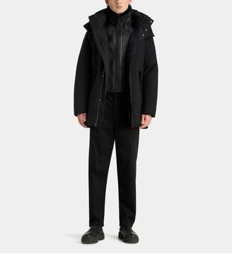 Parka droite mi-longue Sullivan - Mackage - Noir