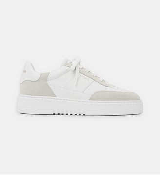 Baskets basses Orbit en cuir - Axel Arigato - Blanc et beige