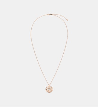 Pendentif en or rose et diamants - Chaumet - Or rose